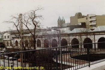 Wendehalle von der Rittershuser Brücke aus