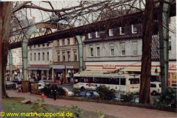 Gerüst und O-Bus